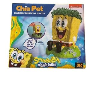 Nickelodeon SpongeBob SquarePants Chia Pet Planter - Yellow and Green